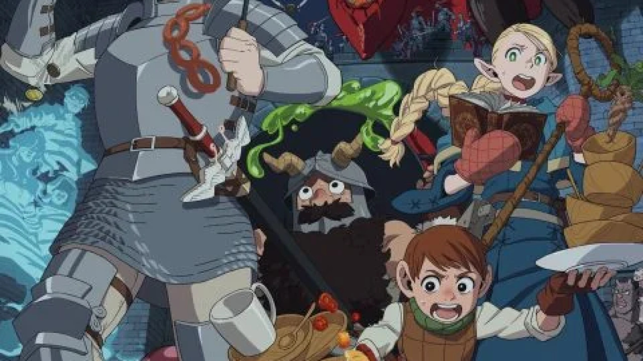 انمي Delicious in Dungeon الموسم الاول الحلقة 1