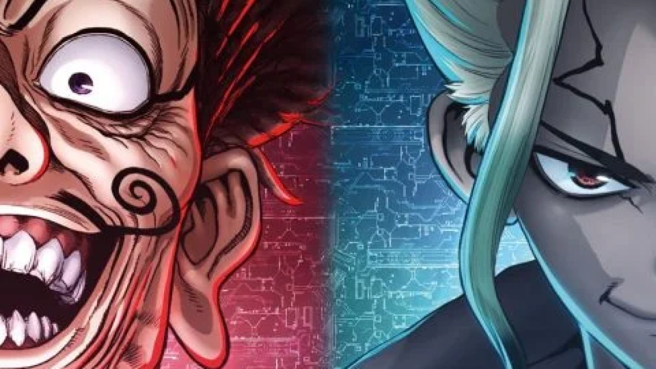 انمي Dr. Stone الموسم الثالث الحلقة 15